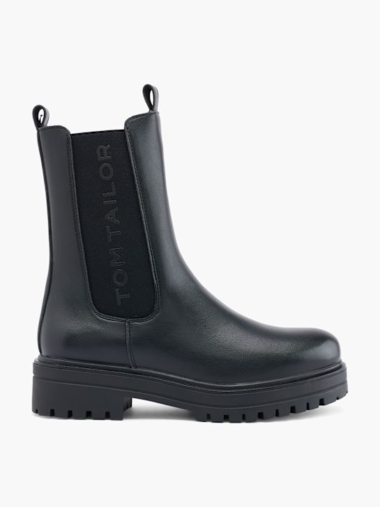 TOM TAILOR Bokacsizma fekete 47126 1