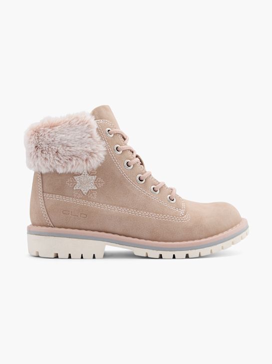 Graceland Bottes à lacets Rose 47144 1