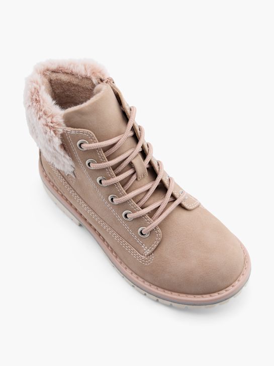 Graceland Bottes à lacets Rose 47144 2