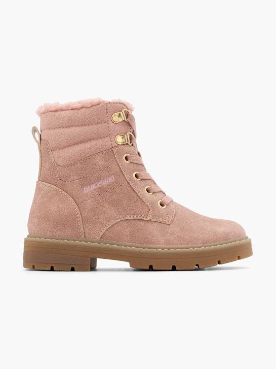 Graceland Bota con cordones Rosa 47145 1