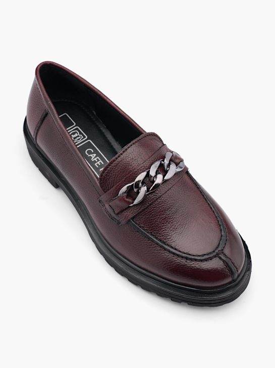 CAFE MODA Loafer Bordeaux 47204 2