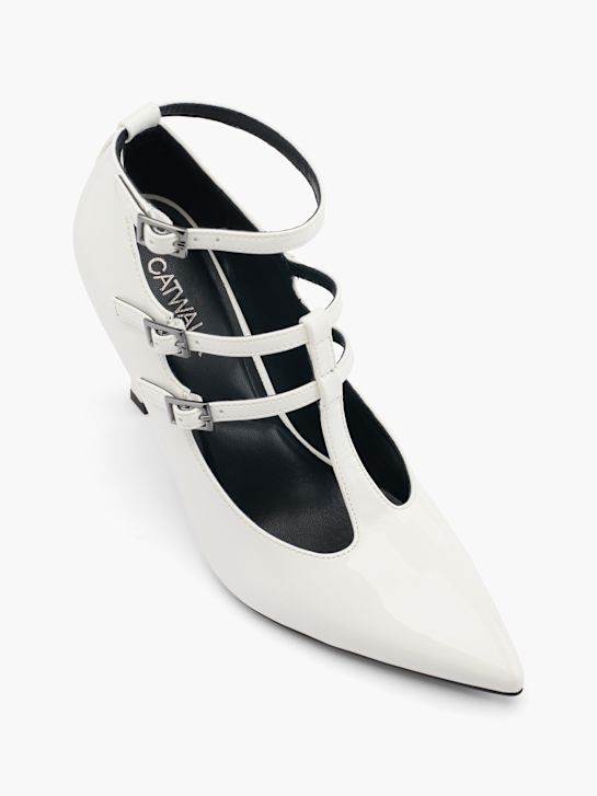Graceland Spangenpumps Weiß 47286 2