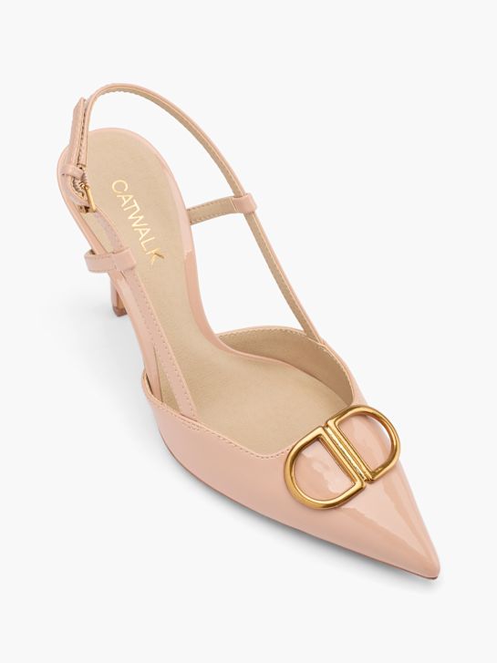 Graceland Slingpumps Beige 47288 2