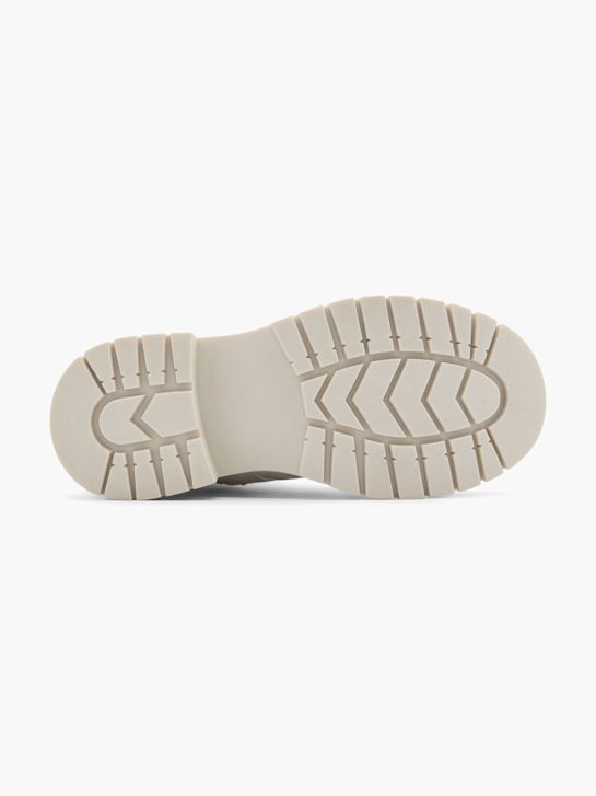 Graceland Bota com cordões Creme 47379 4