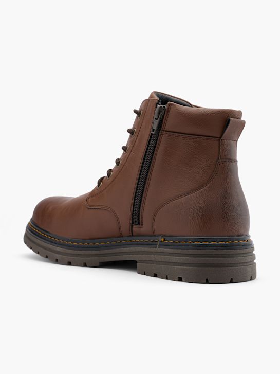 AM SHOE Bota con cordones Marrón 47446 3
