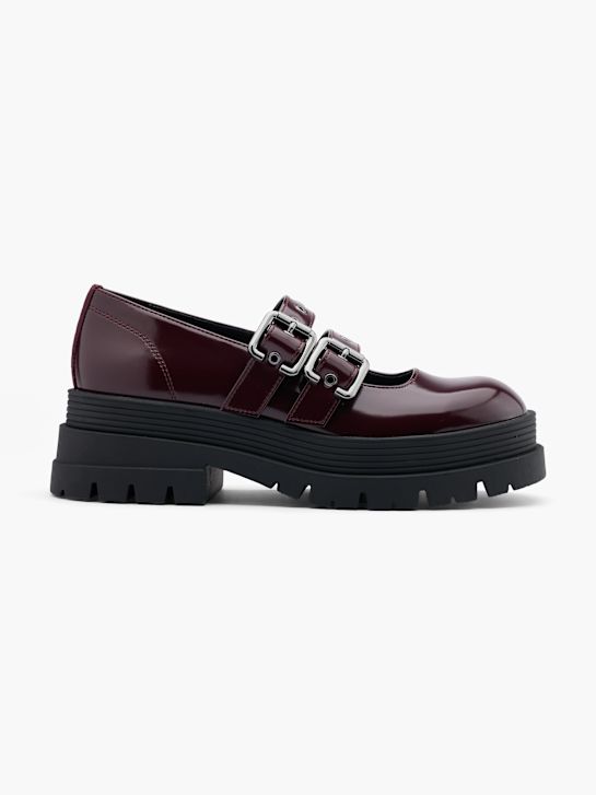 Buffalo Loaferice Tamnocrvena 47598 1
