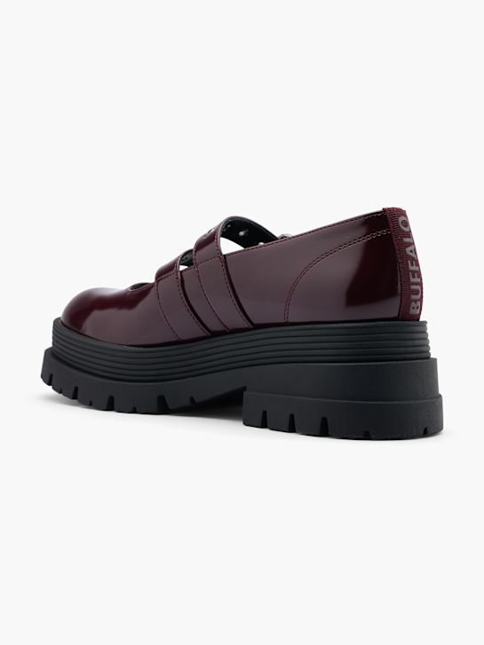 Buffalo Loaferice Tamnocrvena 47598 3