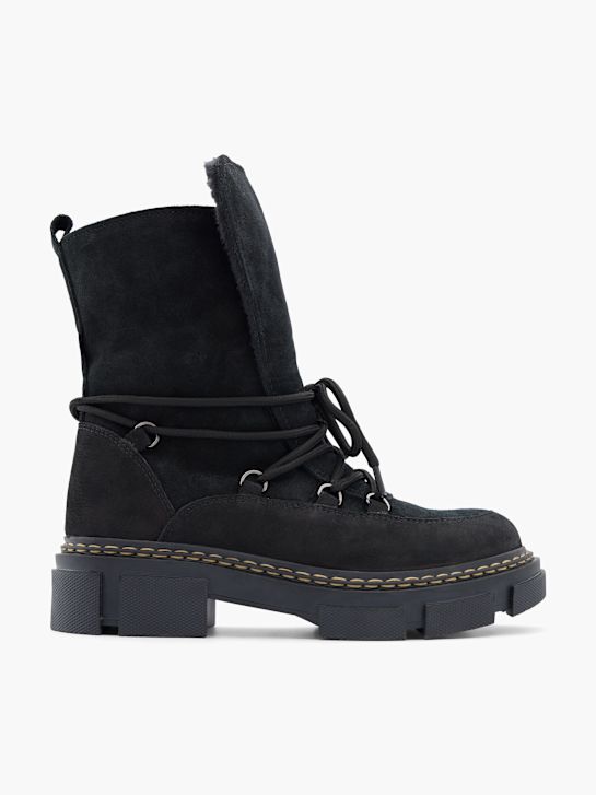 5th Avenue Bottes à lacets Noir 47637 1