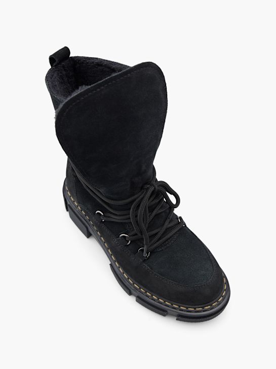 5th Avenue Bottes à lacets Noir 47637 2