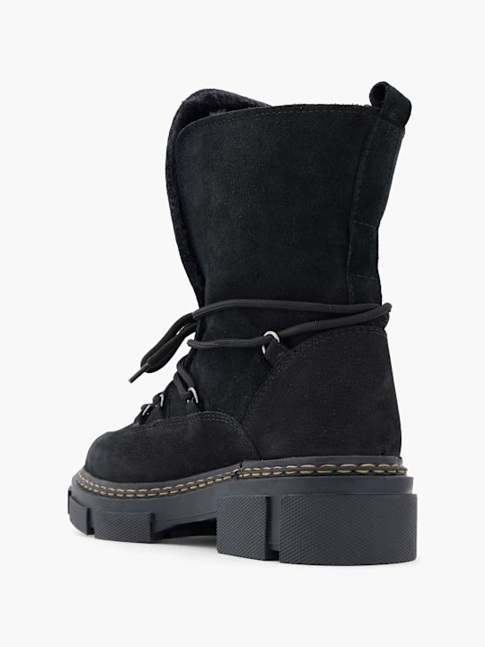 5th Avenue Bottes à lacets Noir 47637 3