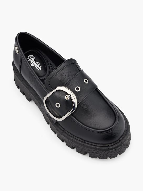 Buffalo Mocasín Negro 47610 2