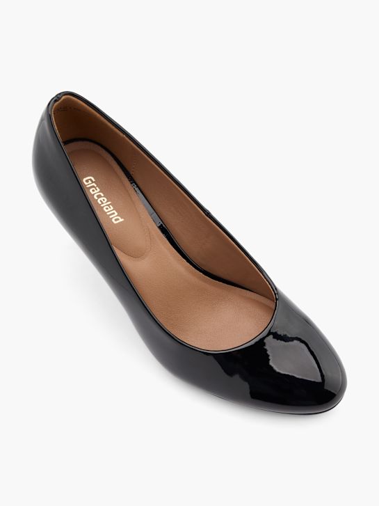 Graceland Heel Black 47701 2