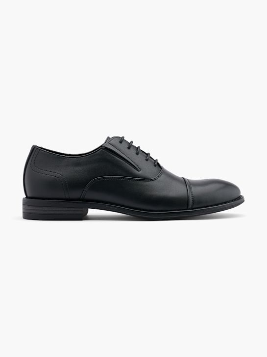 AM SHOE Businessschuh Schwarz 47876 1