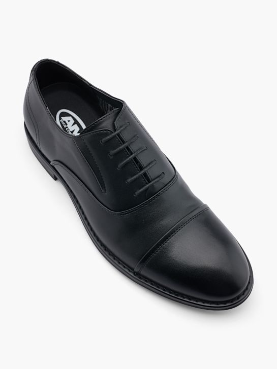 AM SHOE Businessschuh Schwarz 47876 2