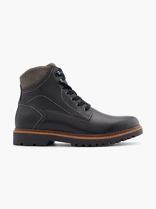 AM SHOE Snørestøvle Sort 48385 1