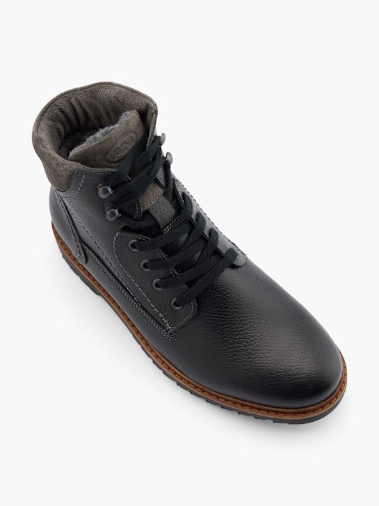 AM SHOE Snørestøvle Sort 48385 2