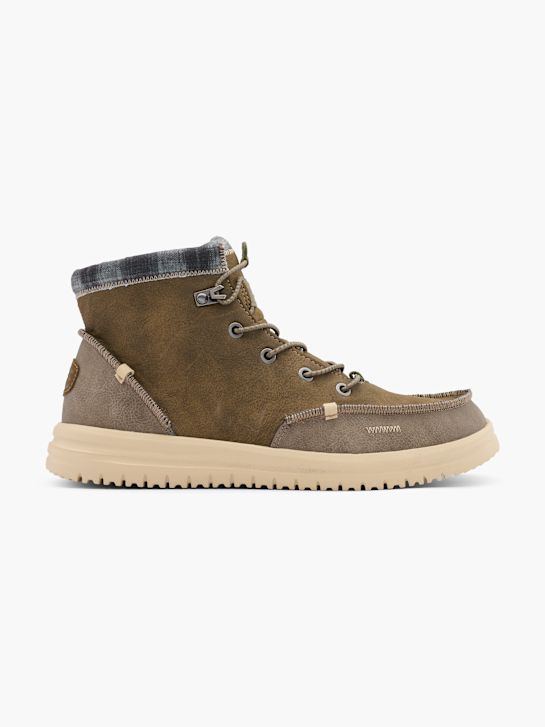 HEYDUDE Bota com cordões Castanho 48326 1