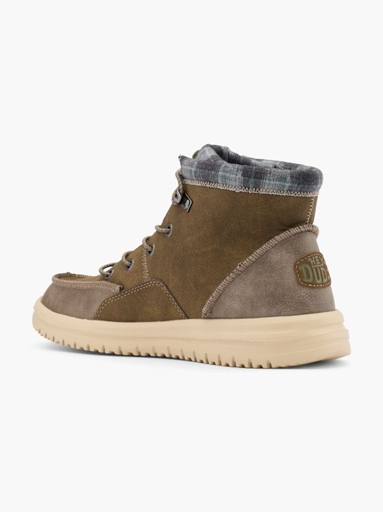 HEYDUDE Bota com cordões Castanho 48326 3