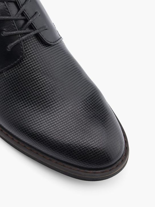 AM SHOE Alkalmi cipő fekete 48381 2