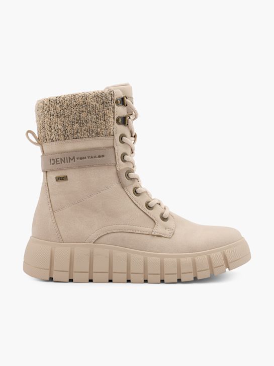 TOM TAILOR Ankelstøvle Creme 48403 1