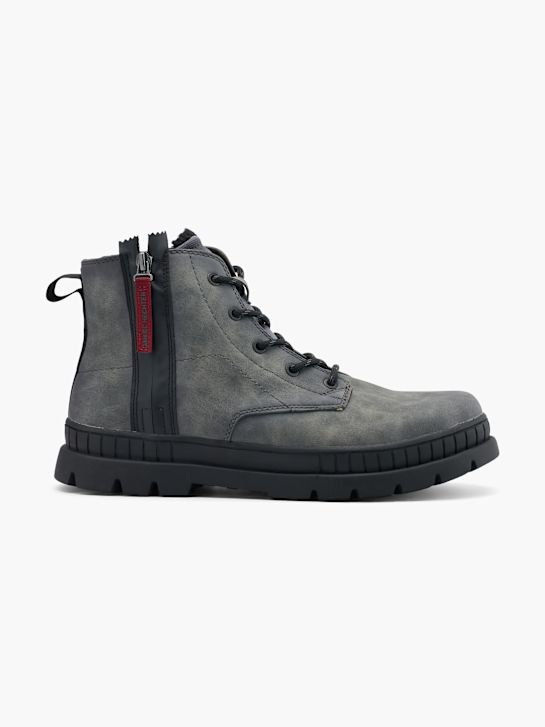 Bottes Daniel En Daim Noir - Taille 39 / UK 6 - Occasion - Bottines Talon Moyen