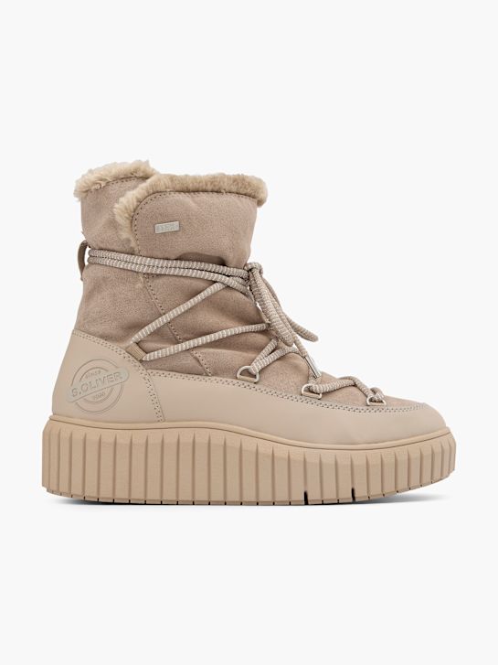 s.Oliver Schnürboots Taupe 48530 1