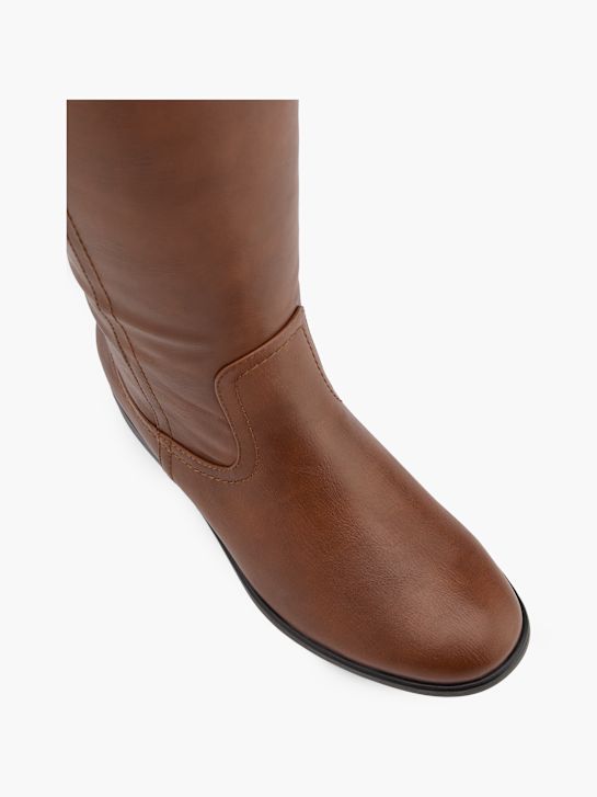 Graceland Bredskaftet støvle Cognac 48555 2