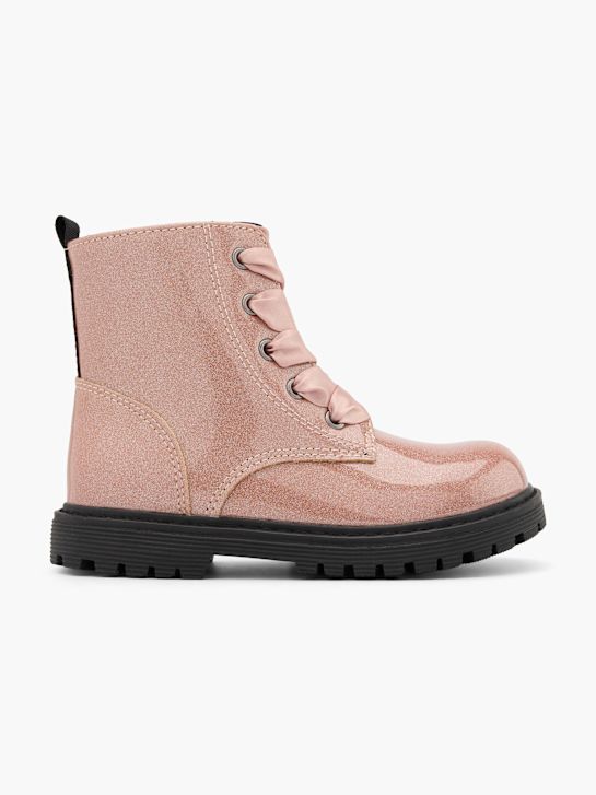 Graceland Lace-up boot Pink 87791 1