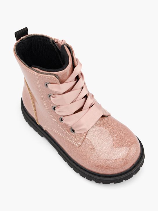 Graceland Deichmann Girls Boots Graceland Lace-up Boot Pink DEICHMANN - Main Image
