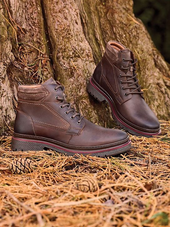 AM SHOE Lace-up boot Brown 87813 5