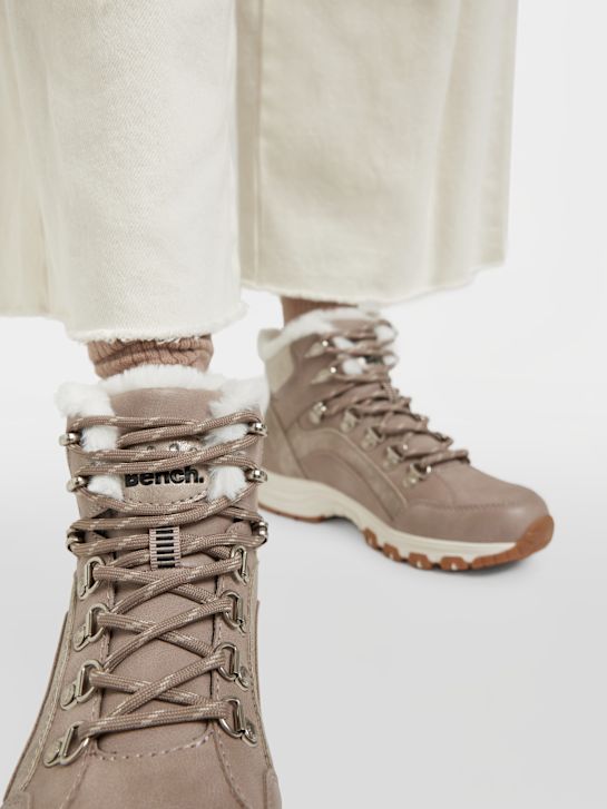 Bench Snørestøvle Beige 48566 5