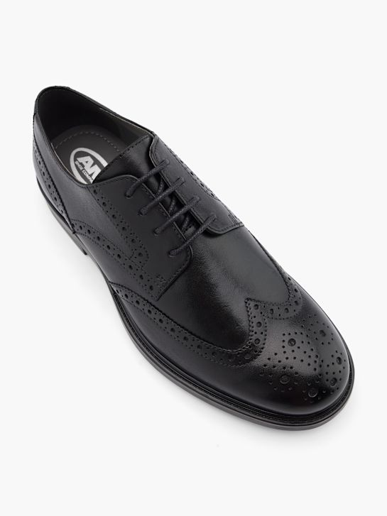 AM SHOE Stringata Nero 48762 2