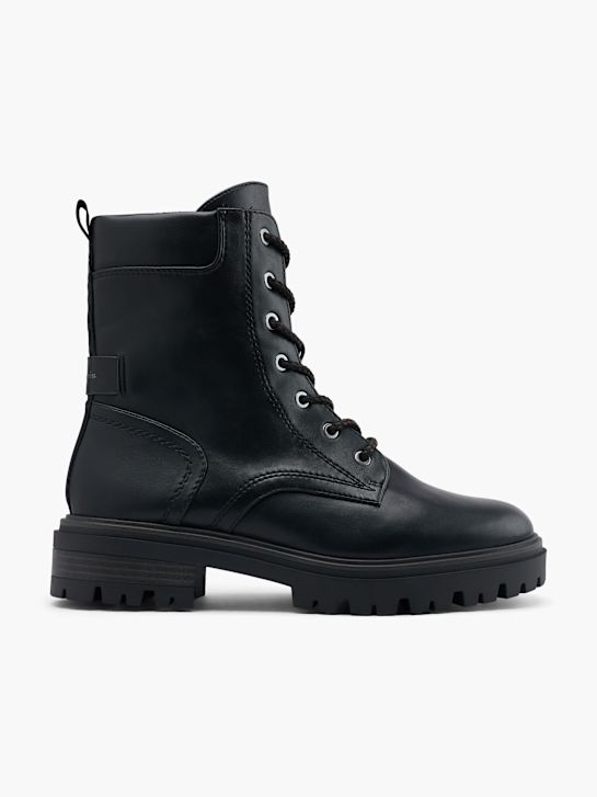 Tamaris Ghete cu șireturi Negru 48969 1