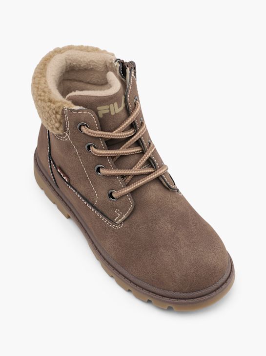 FILA Боти с връзки Кафяв 49019 2