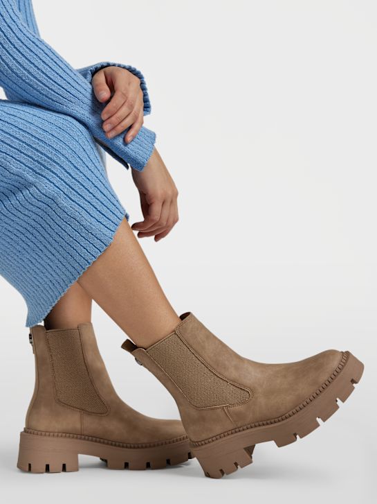 Tamaris Cizme chelsea Camel 49118 5