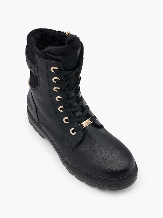 TOM TAILOR Schnürboots Schwarz 49177 2