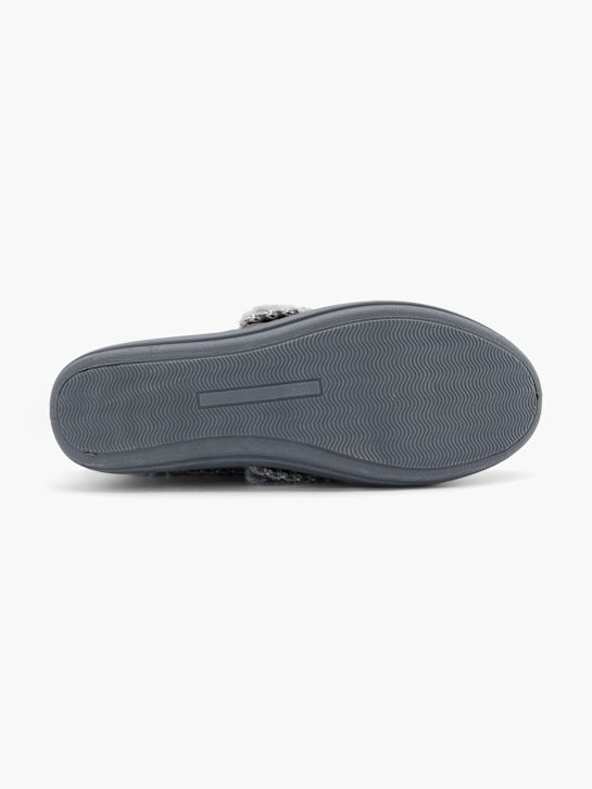 Casa mia Closed toe mule Grey 87847 4