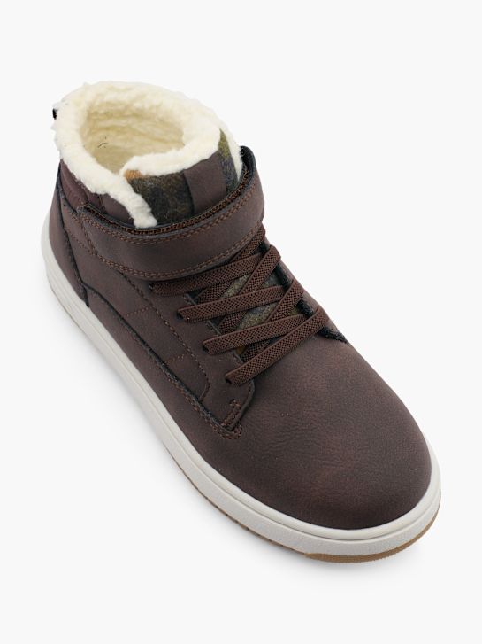 Landrover Hoher Sneaker Braun 50102 2