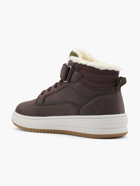Landrover Hoher Sneaker Braun 50102 3