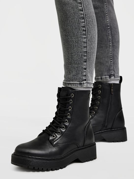 Xti Bota com cordões Preto 49413 5