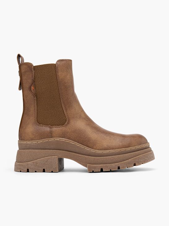 Xti Bota Chelsea Taupe 49405 1