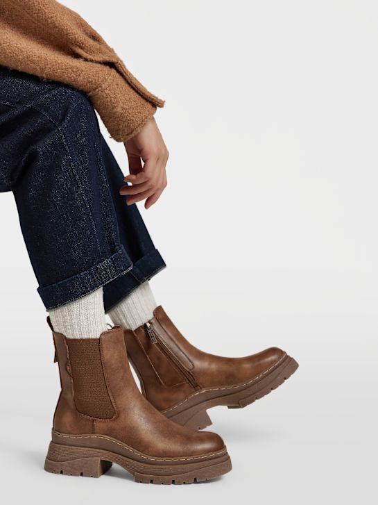 Xti Bota Chelsea Taupe 49405 5