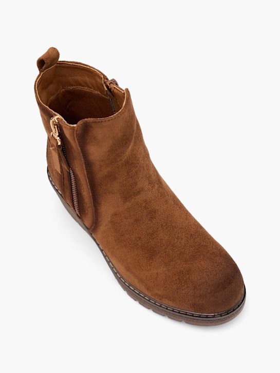 Graceland Classic ankle boot Brown 87858 2
