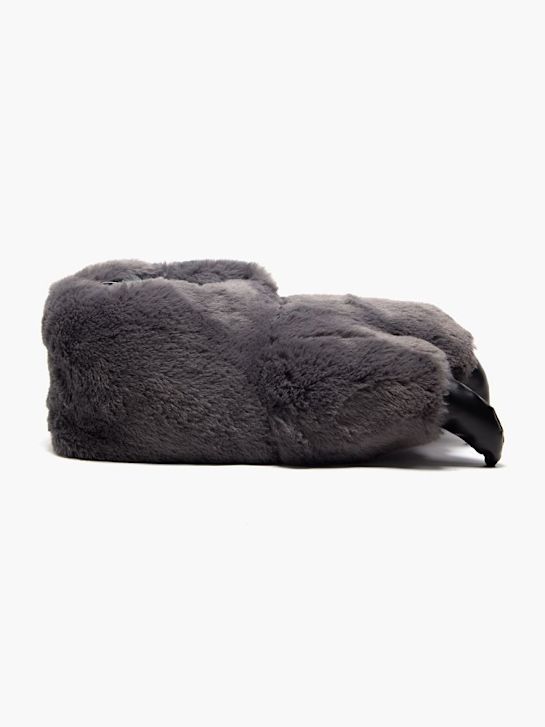 Casa mia Plush slipper Grey 87900 1