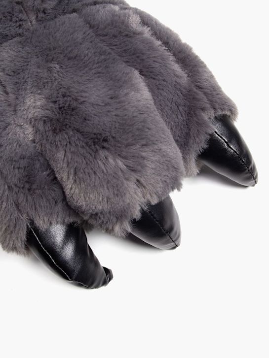 Casa mia Plush slipper Grey 87900 2