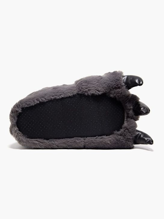 Casa mia Plush slipper Grey 87900 4