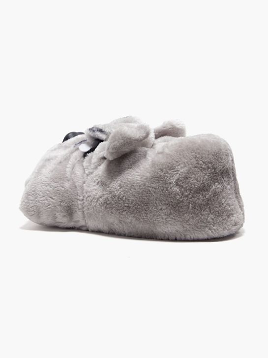 Casa mia Plush slipper Grey 87899 3