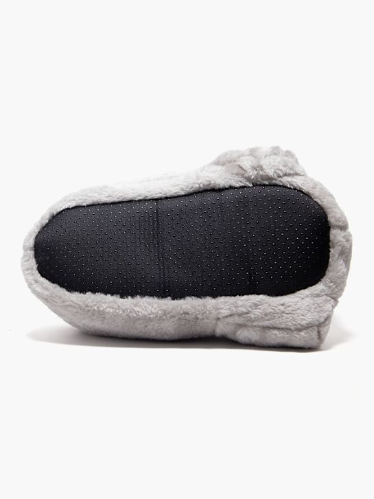 Casa mia Plush slipper Grey 87899 4