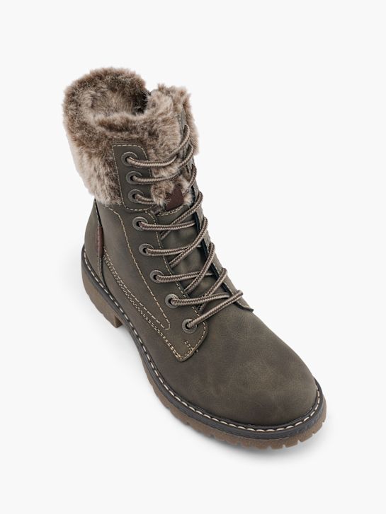 Easy Street Ankelboot med snörning Khaki 49928 2