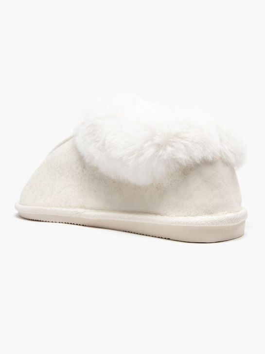 Casa mia Plush slipper Cream 89795 3